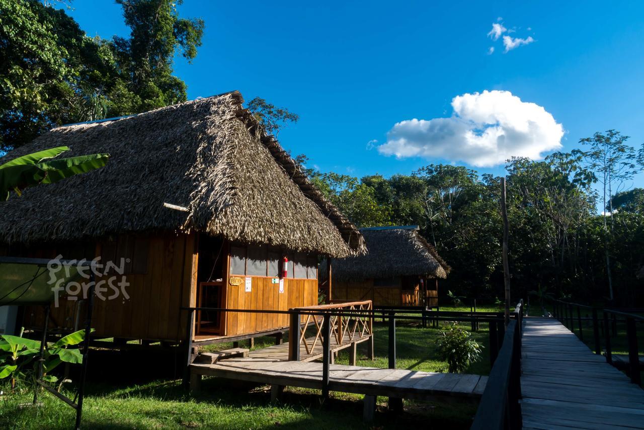 Green Forest Ecolodge Puerto Montufar Exterior foto