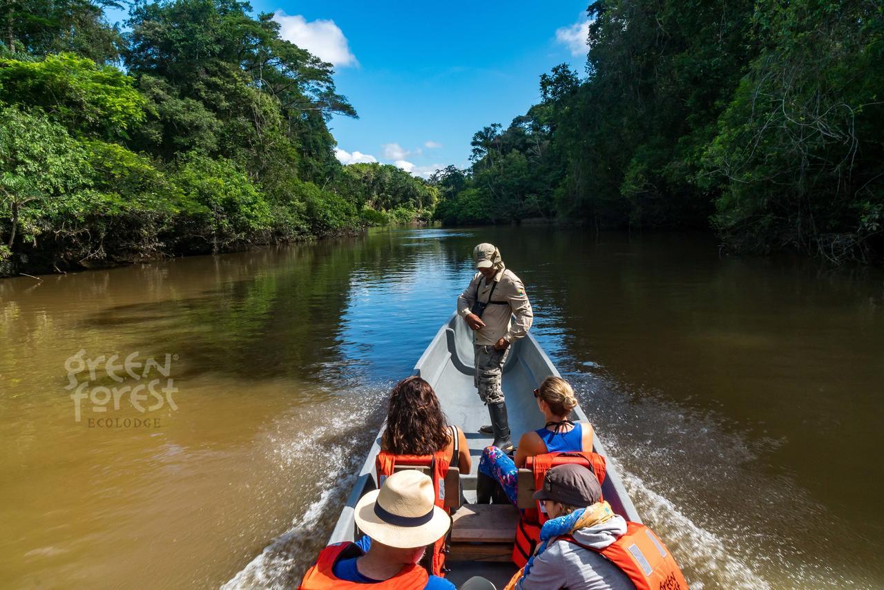 Green Forest Ecolodge Puerto Montufar Exterior foto